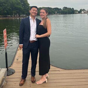 ASOS Design Black Midi Slim Fit Dress - size 8